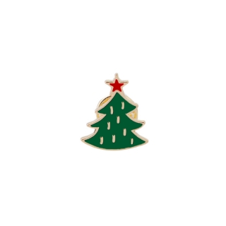 Vánoční brož Stromeček