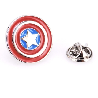 Brož - ozdoba klopy saka Captain America 
