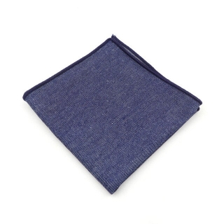 Modrý kapesník do saka Denim