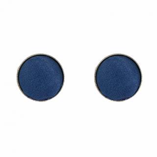 LMK Manžetové knoflíčky Round - modré