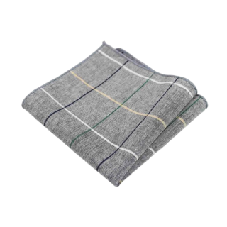 Modrý kapesníček do saka Cotton lines 