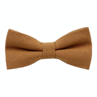 Hnědý pánský motýlek Cotton One 