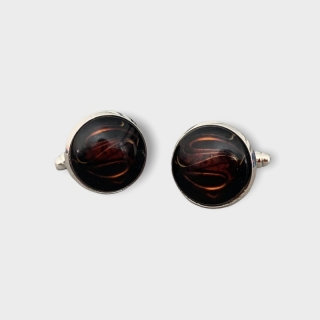 Manžetové knoflíčky Superman black - II. jakost