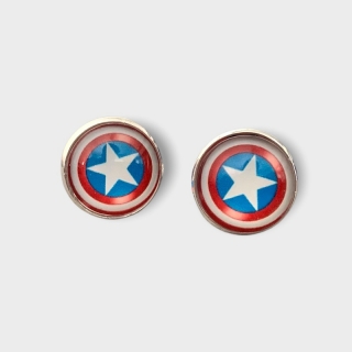 Manžetové knoflíčky Captain amerika - II. jakost