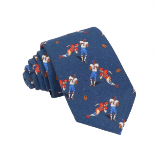 Modrá kravata NFL hráči 