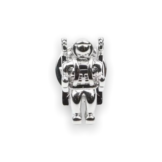 Stříbrná brož Kosmonaut 
