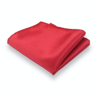 Červený kapesník do saka Plaid