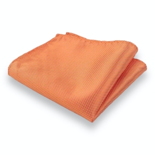 Oranžový kapesník do saka Plaid