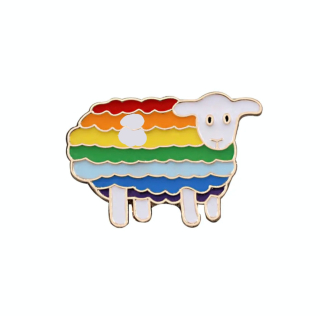 Zlatá brož Ovečka LGBT