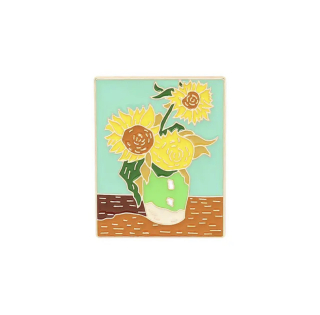 Brož Obraz Slunečnice od Vincent van Gogh 