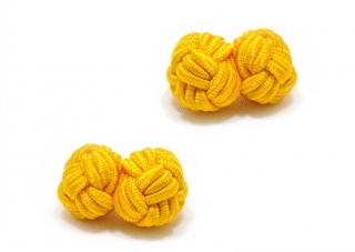 LMK Manžetové knoflíčky Ball - žluté